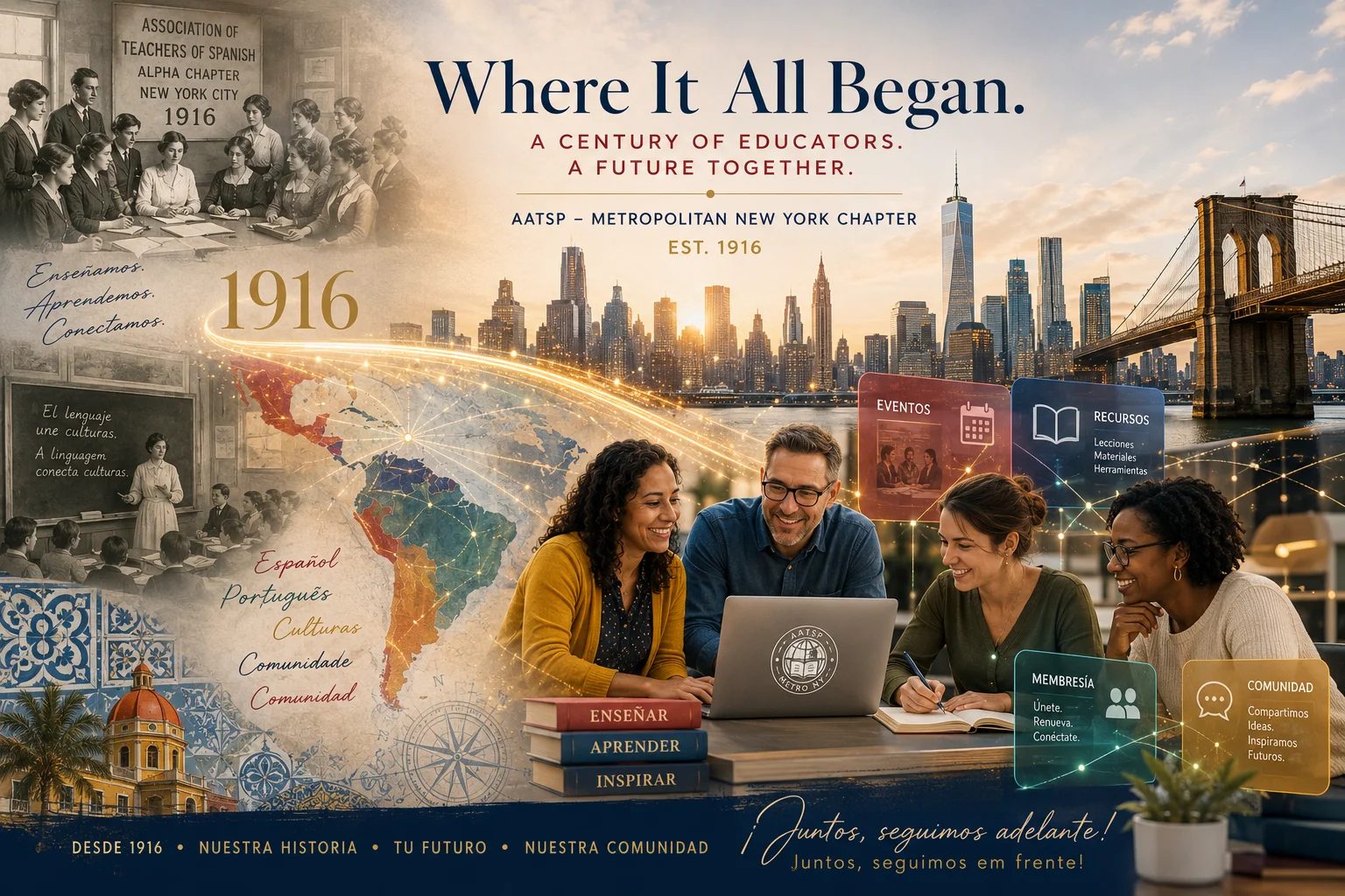 Welcome to the online home of the AATSP — Metropolitan New York Chapter